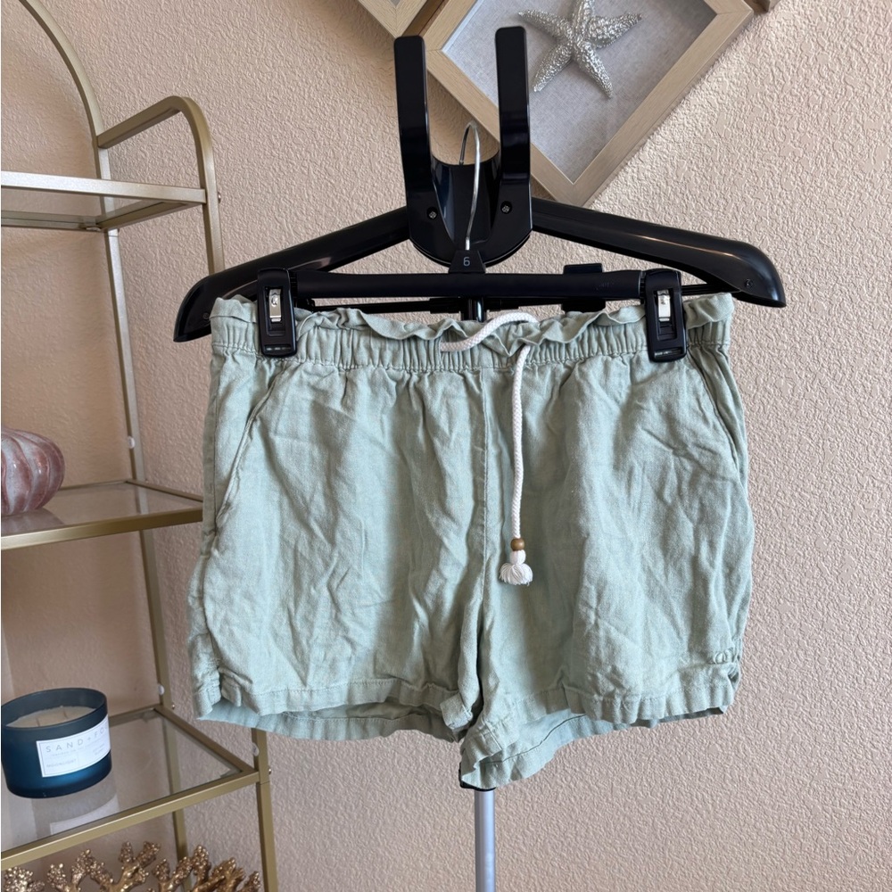 Women's Green Casual Shorts Hang Ten